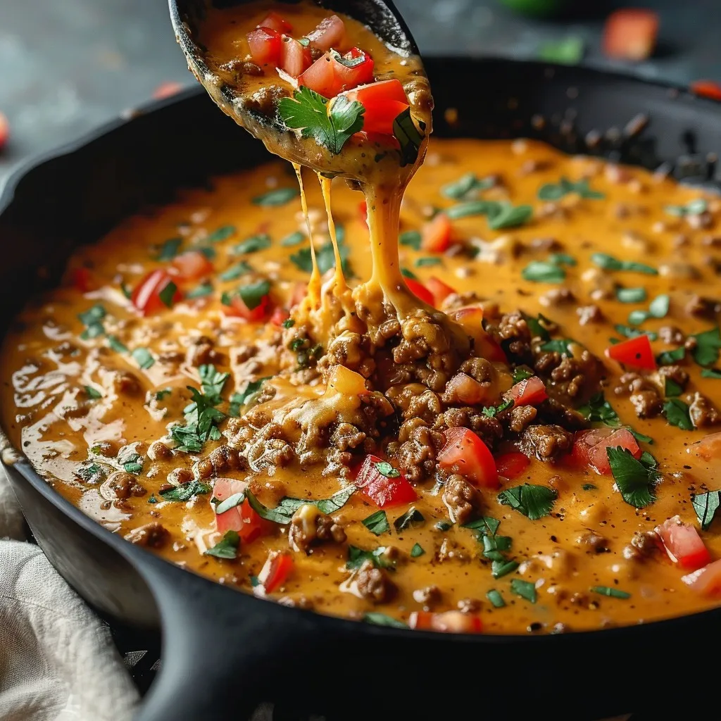 Minute Beef Queso Dip: Easy Velveeta & Rotel Recipe
